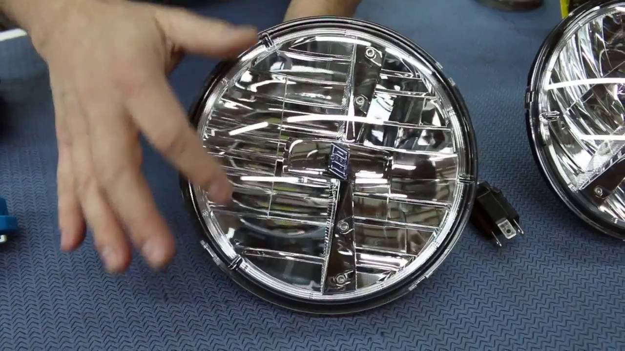 How To Install a LED Headlight Set and Heavy-Duty Headlight Harness - Kevin Tetz With LMC Truck