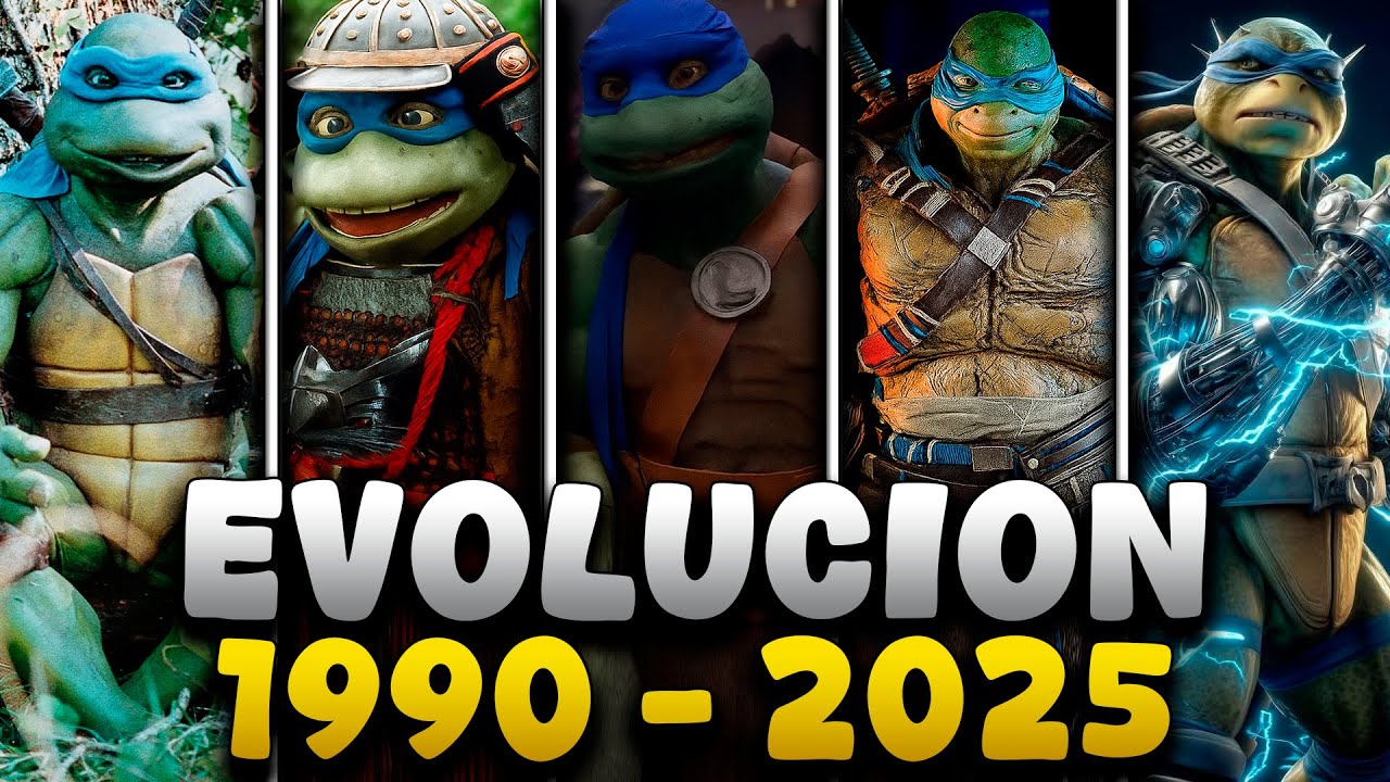 La Evolución de las Tortugas Ninja en Live Action (1990–2016) | Del traje al CGI