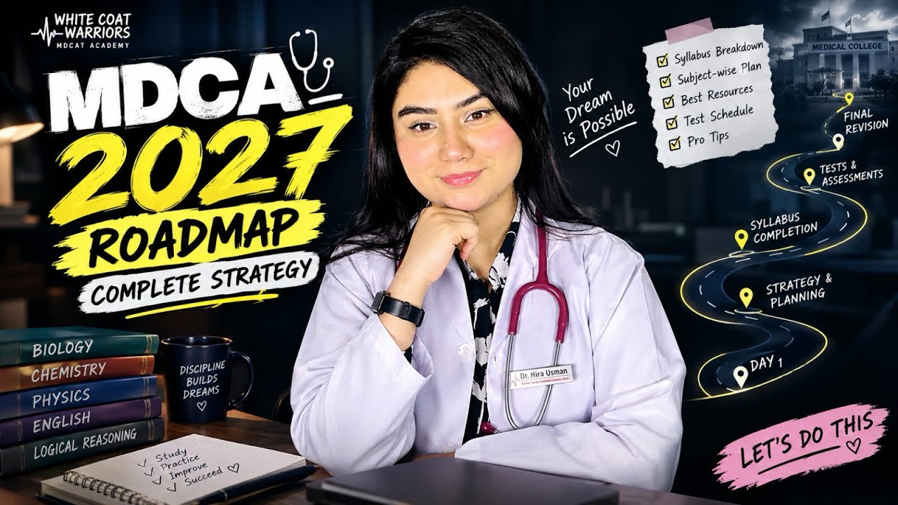 MDCAT 2027 ROADMAP 📍IF YOU FEEL DEMOTIVATED WATCH THIS 