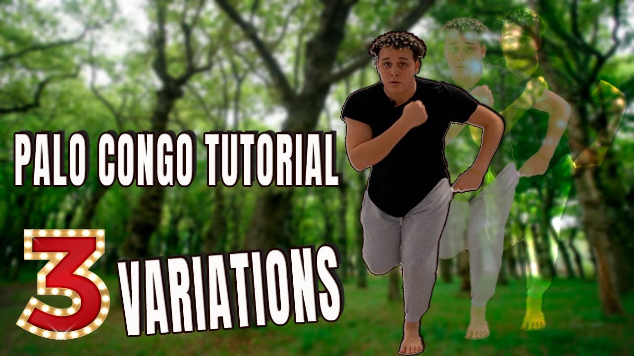 PALO CONGO  3 VARIATION 💥 AFRO CUBAN DANCE TUTORIAL 💥 PALO MAYOMBE 💥