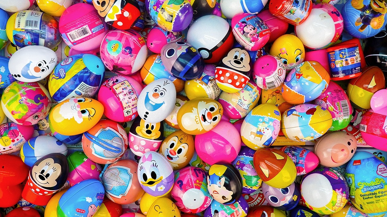ASMR DISNEY Mickey SQUISHY Mystery Toys UNBOXING | NO TALKING