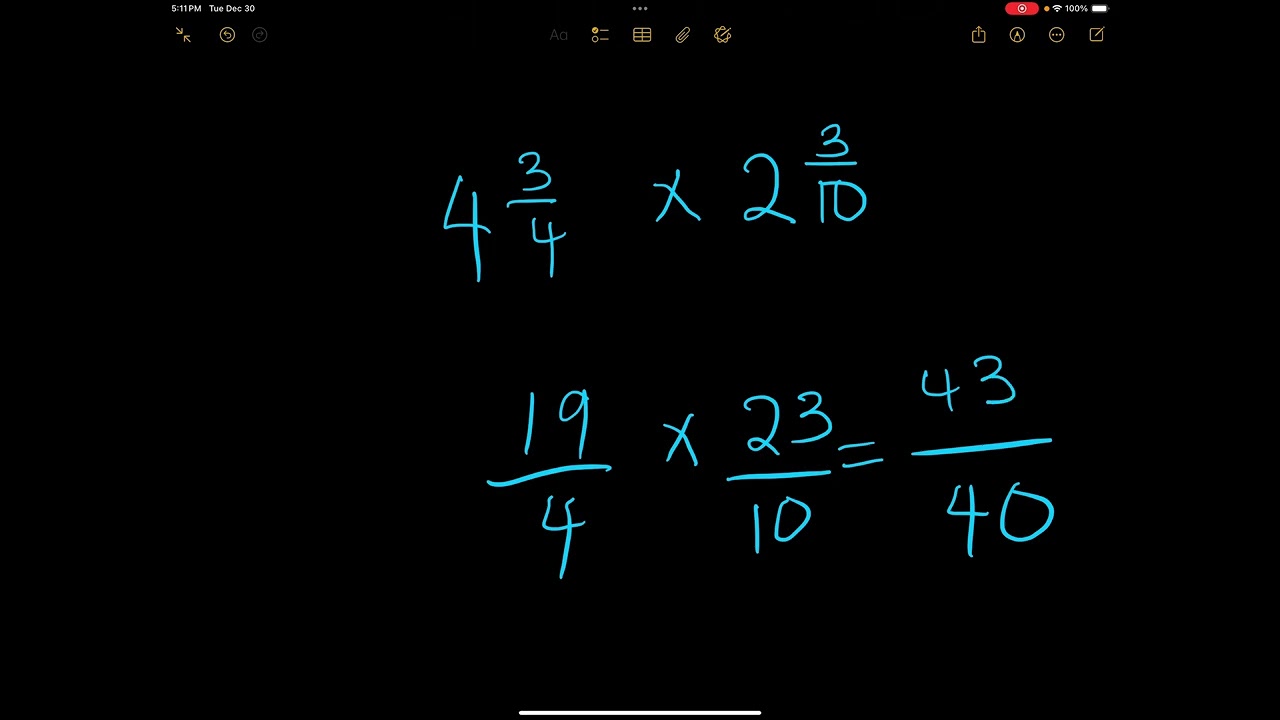 Multiplying decimals greater than 1 #MathTok#MathTeacher#MathHelp#LearnMath#MathTutorial#