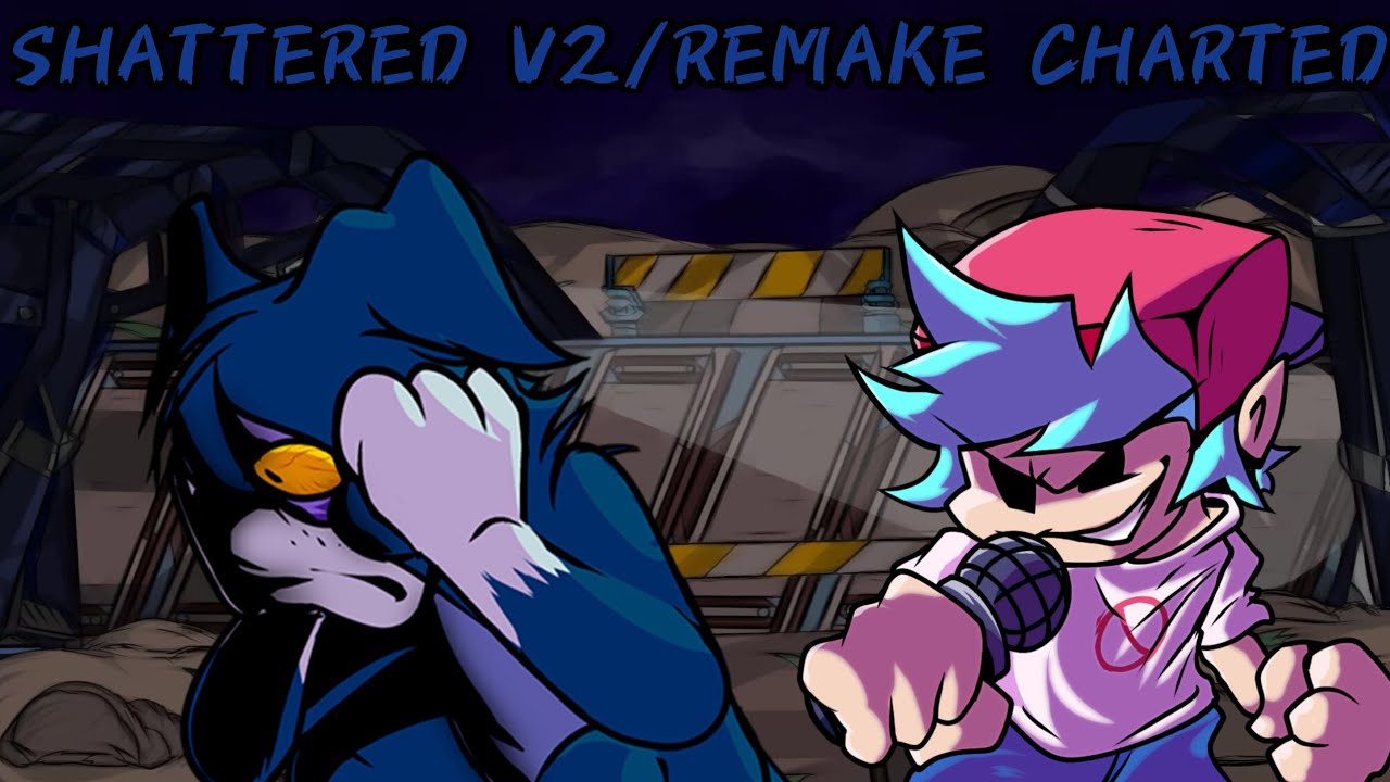 SHATTERED V2/REMAKE CHARTED | FNF: The Basement Show: UST but playable