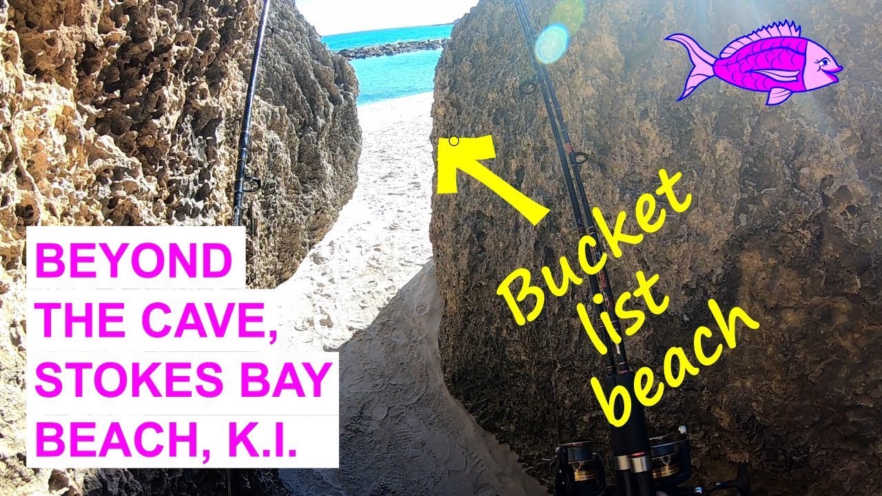 Fishing Stokes Bay, Kangaroo Island | Cave Walk & Mullet Fishing Adventure