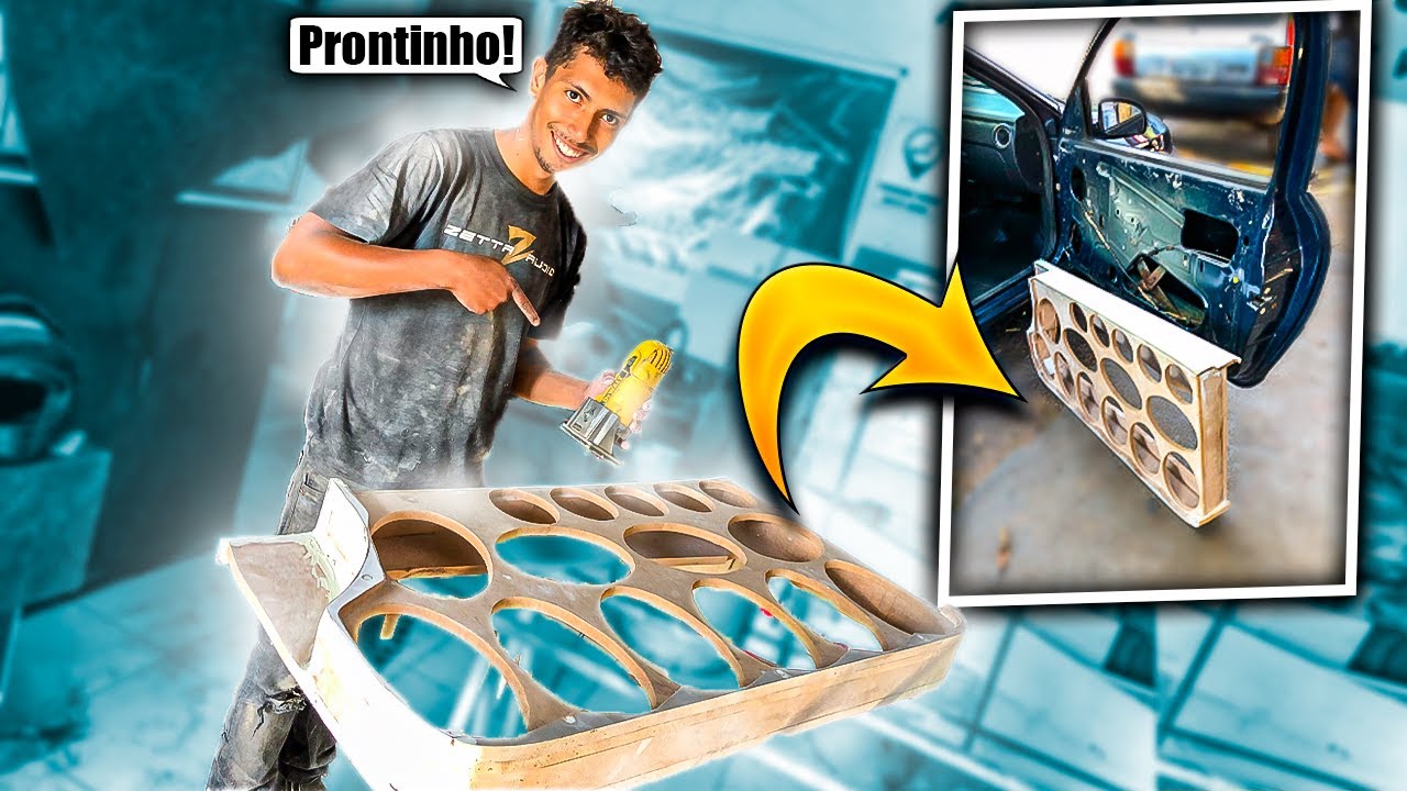 Os FORROS De PORTA do CELTINHA ficaram PRONTOS !! *Diferenciados*