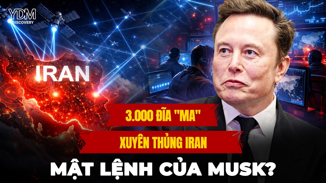Iran Blackout toàn quốc để chặn Starlink… Elon Musk đang chơi ván gì? | @YouthYDM