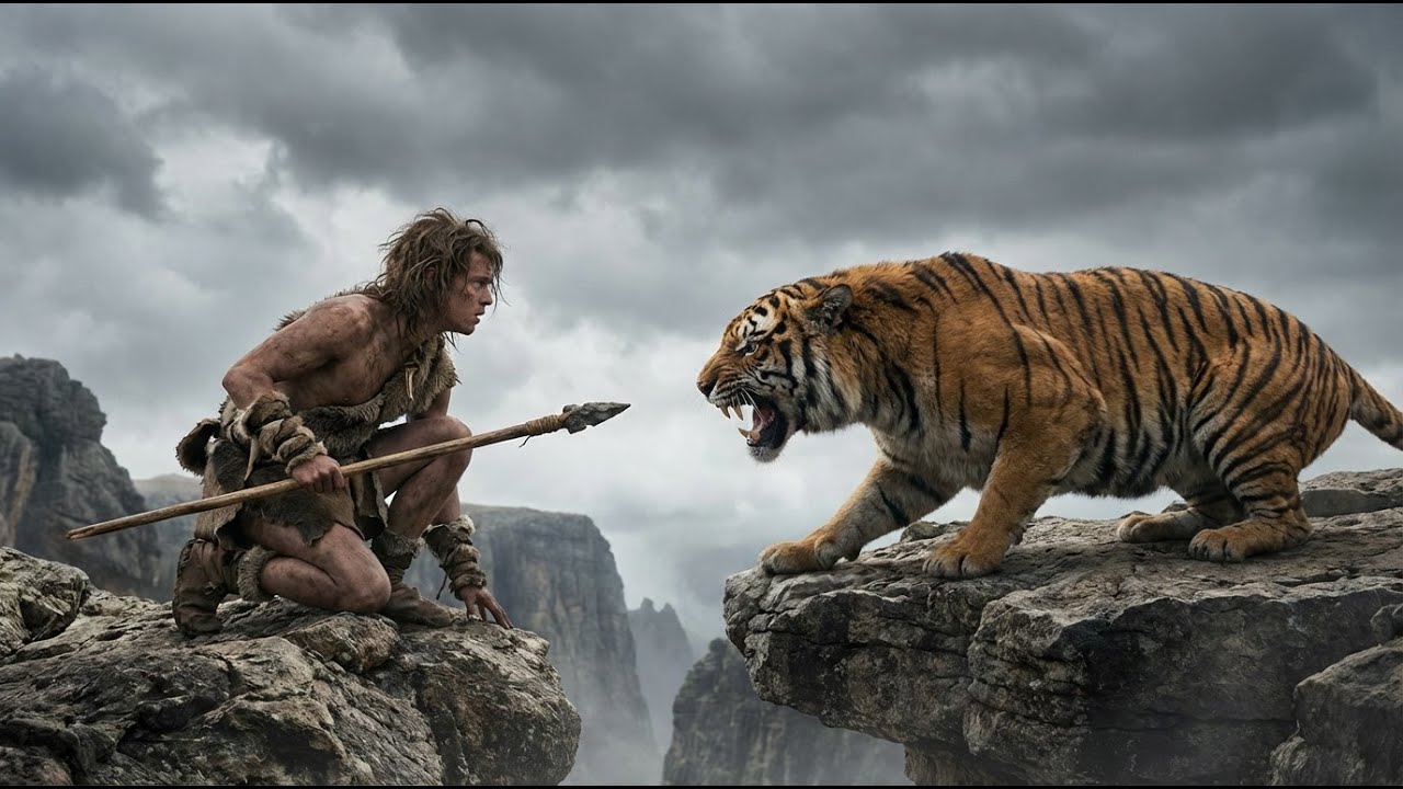 Giants of Prehistory: The white saber-toothed tiger!