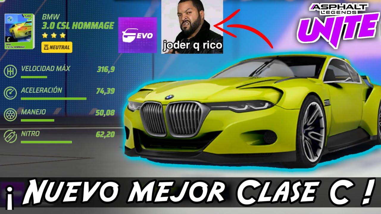 ES EL BMW 3.0 Hommage EL NUEVO MEJOR AUTO DE INICIO ?? - Asphalt UNITE