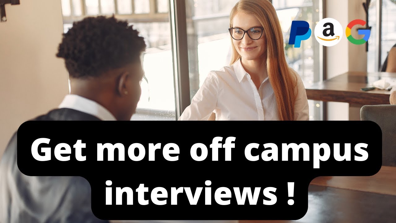 How to get more off campus placement interviews
