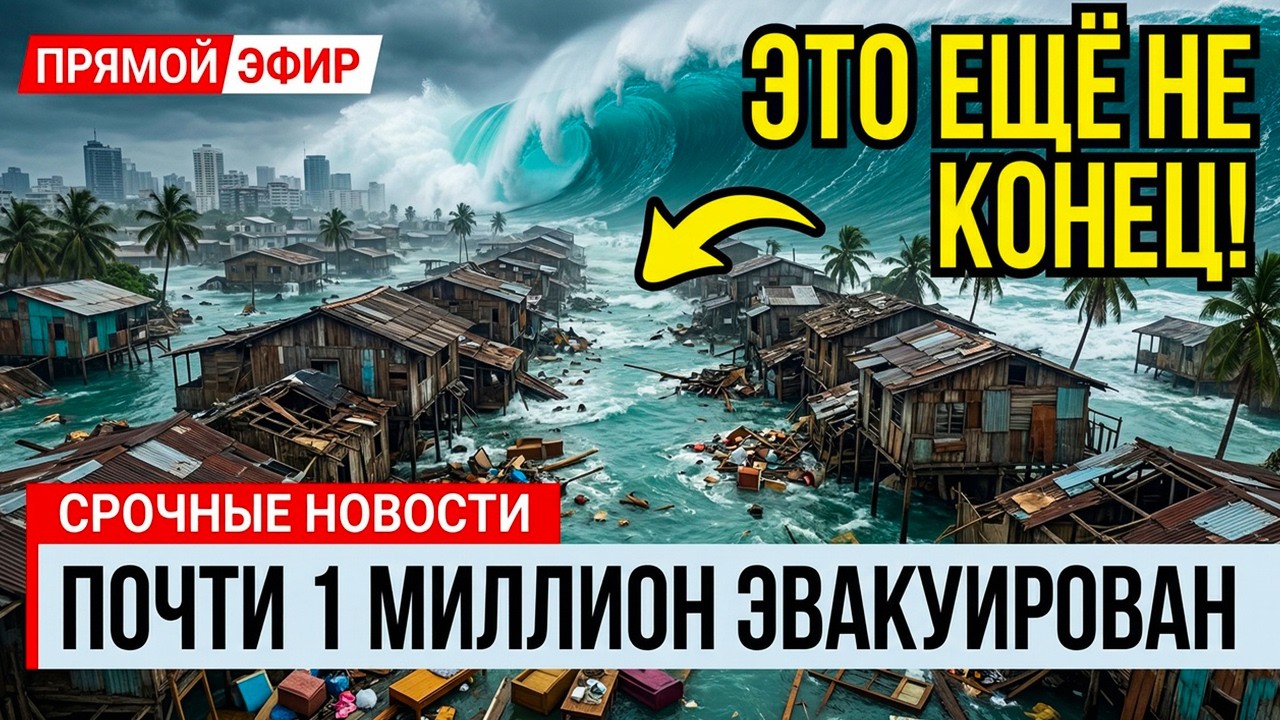 Philippines GOING UNDERWATER: Super Typhoon Uwan sets off a COUNTDOWN for civilization