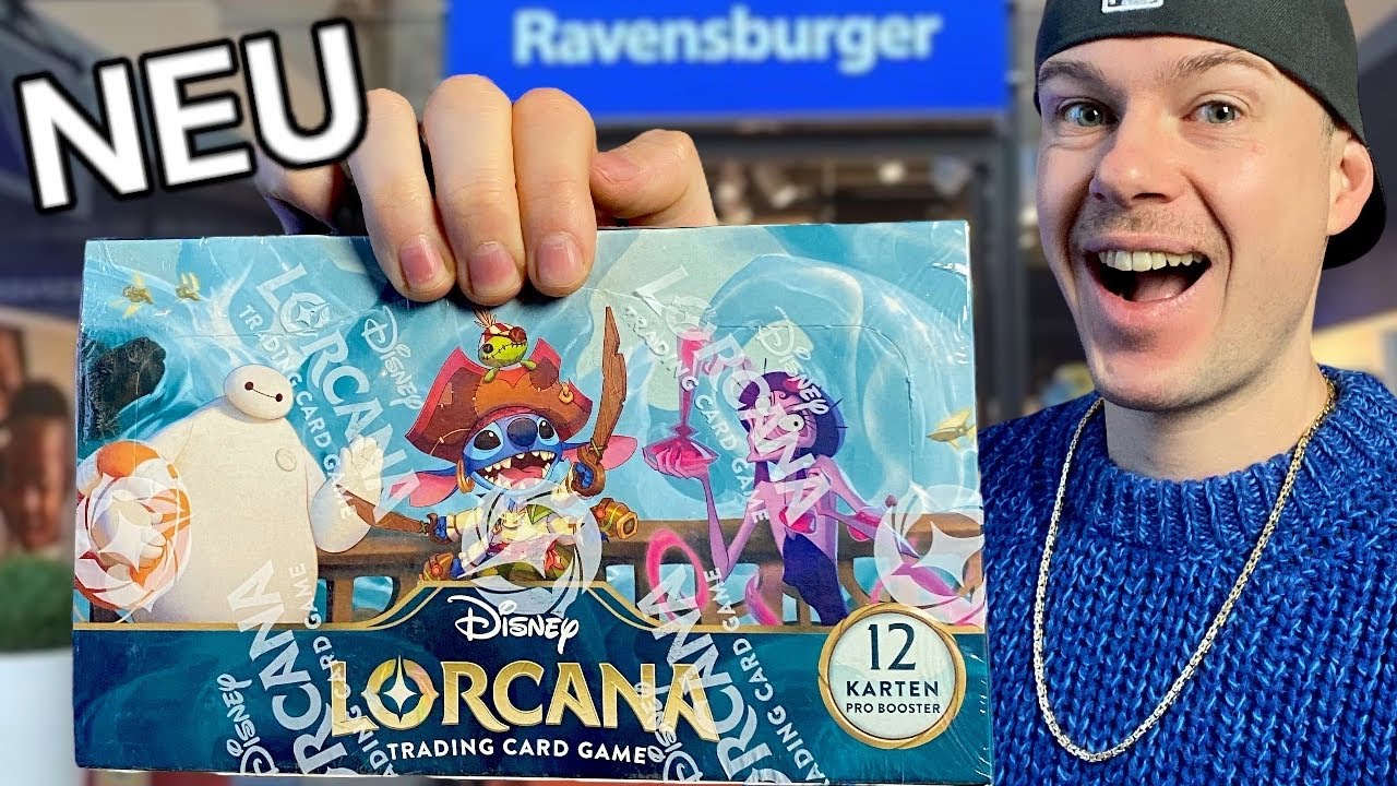 Endlich eine ENCHANTED? 🤔 Disney Lorcana Set 6 Azurblaues Meer Display Opening