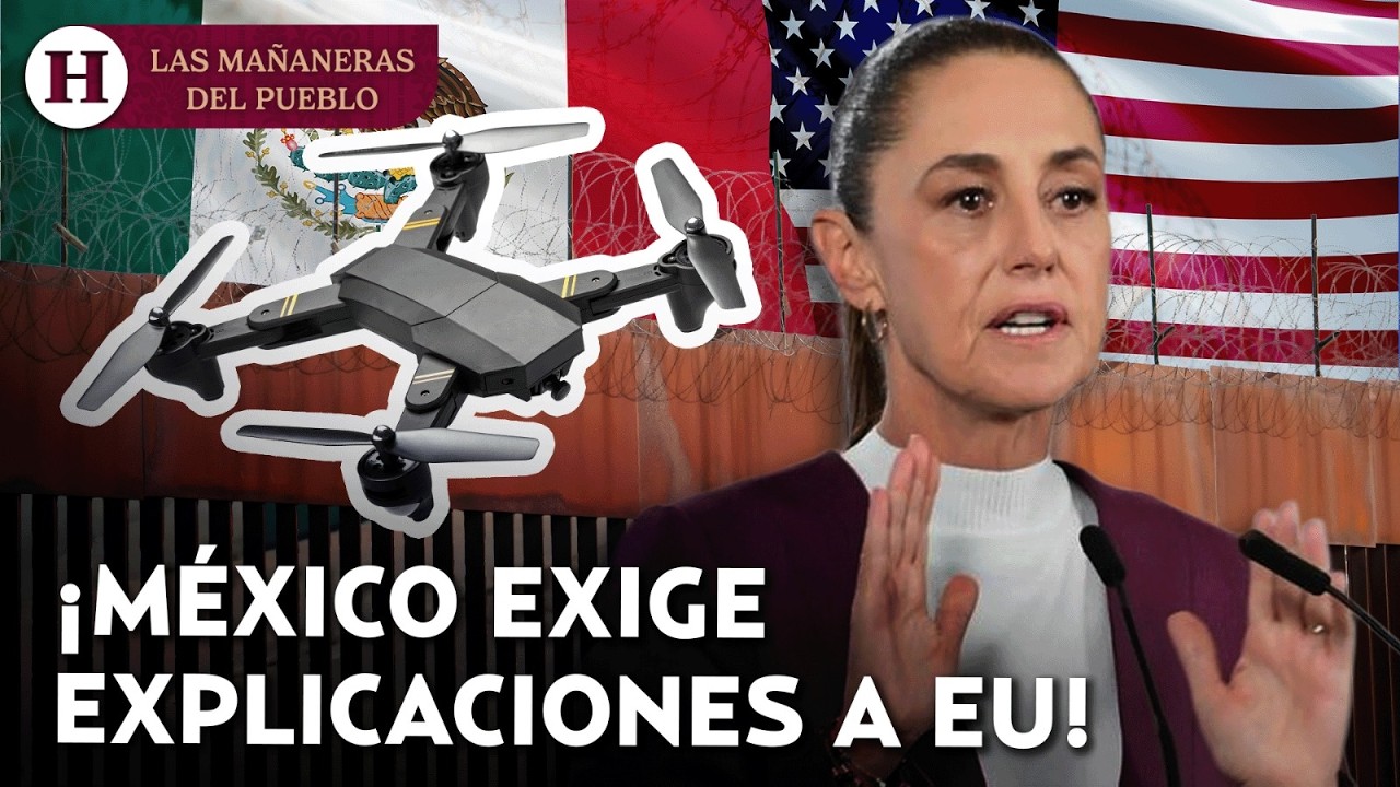 Resumen Mañanera 12 febrero: Claudia Sheinbaum pide que EU explique el cierre de espacio aéreo
