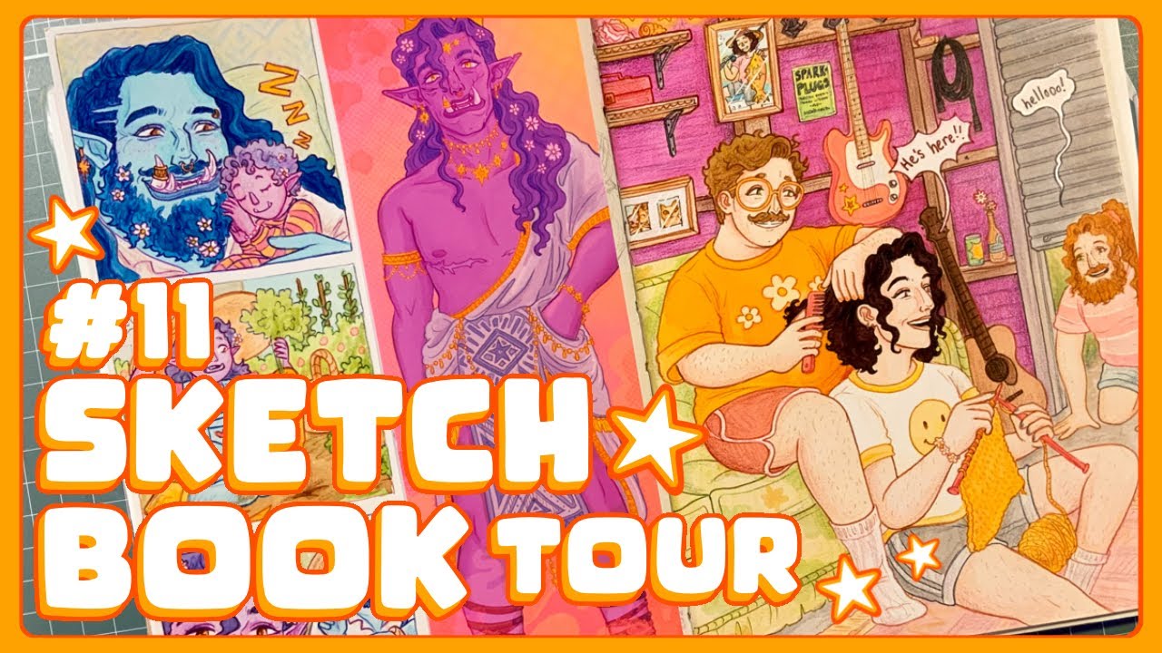New OC’s?! || Sketchbook Tour #11 ✨
