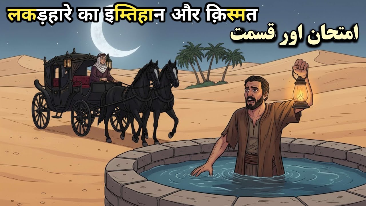 Gareeb Lakadhara Ka Imtihan Jisne Badal Di Taqdeer | लकड़हारे का इम्तिहान | Islamic Moral Story