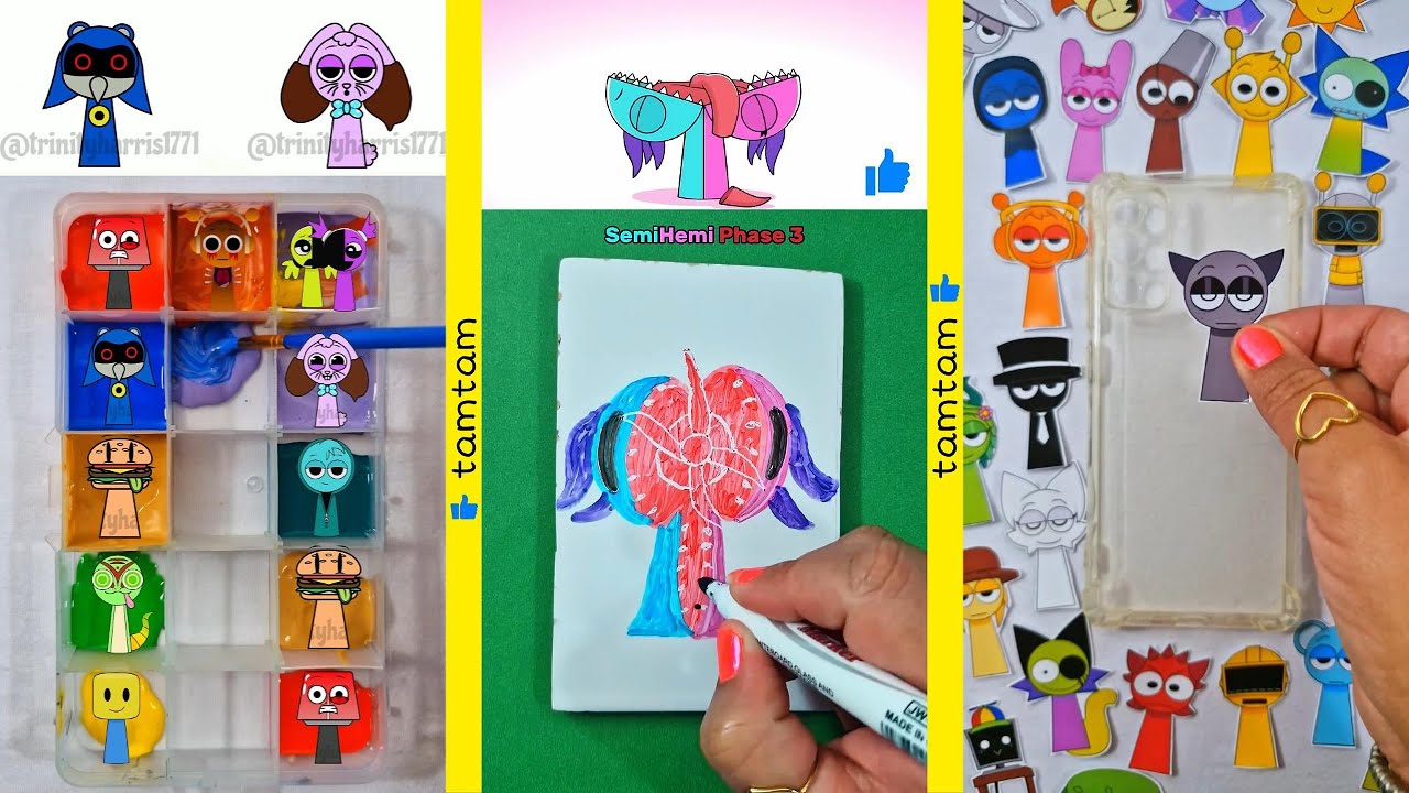 Sprunki 🎵 Guess the Sprunki 🌈 Sprunki Challenge DIY 🧠
