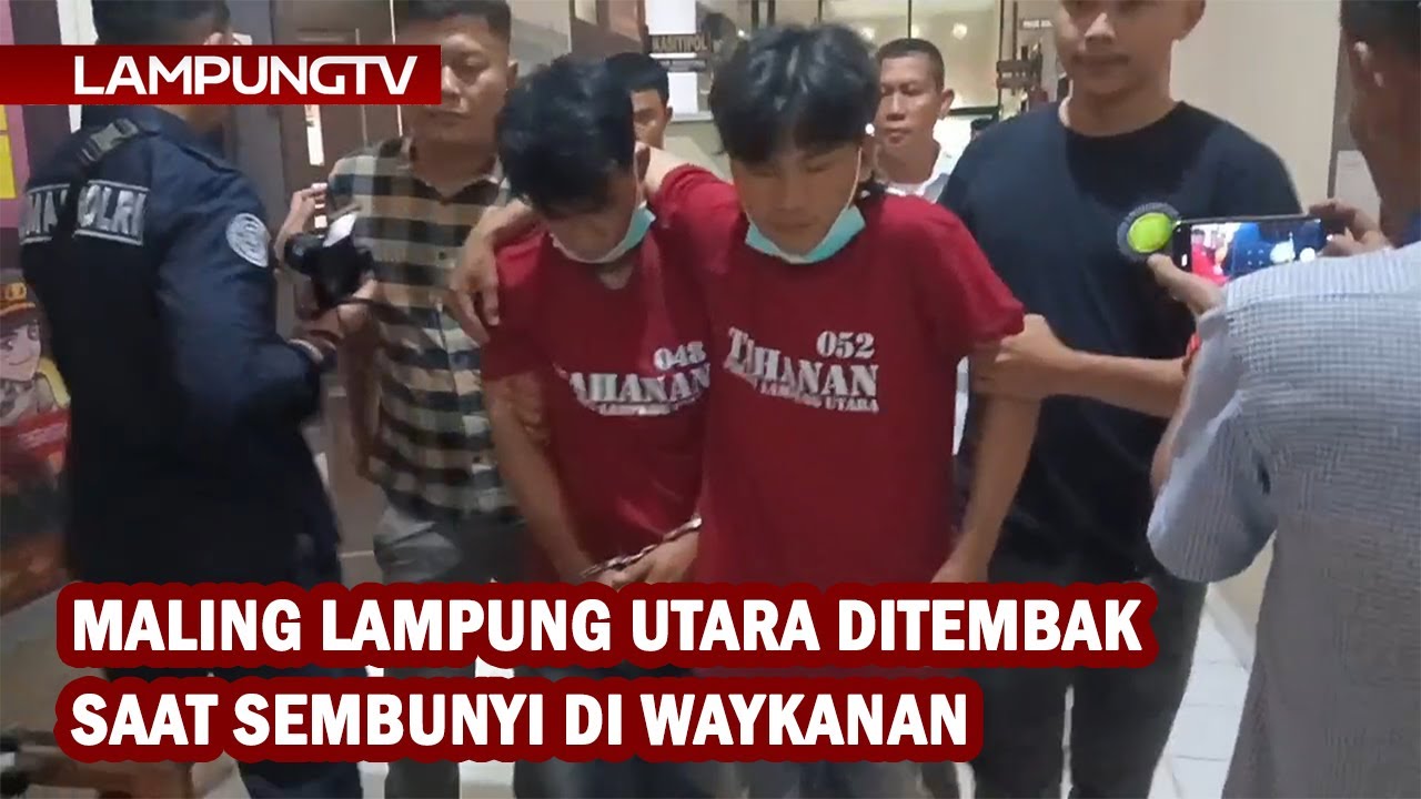 Maling Lampung Utara Ditembak Saat Sembunyi di Waykanan