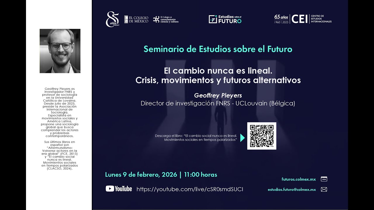 Seminario de Estudios sobre el Futuro | No hay camino directo al futuro