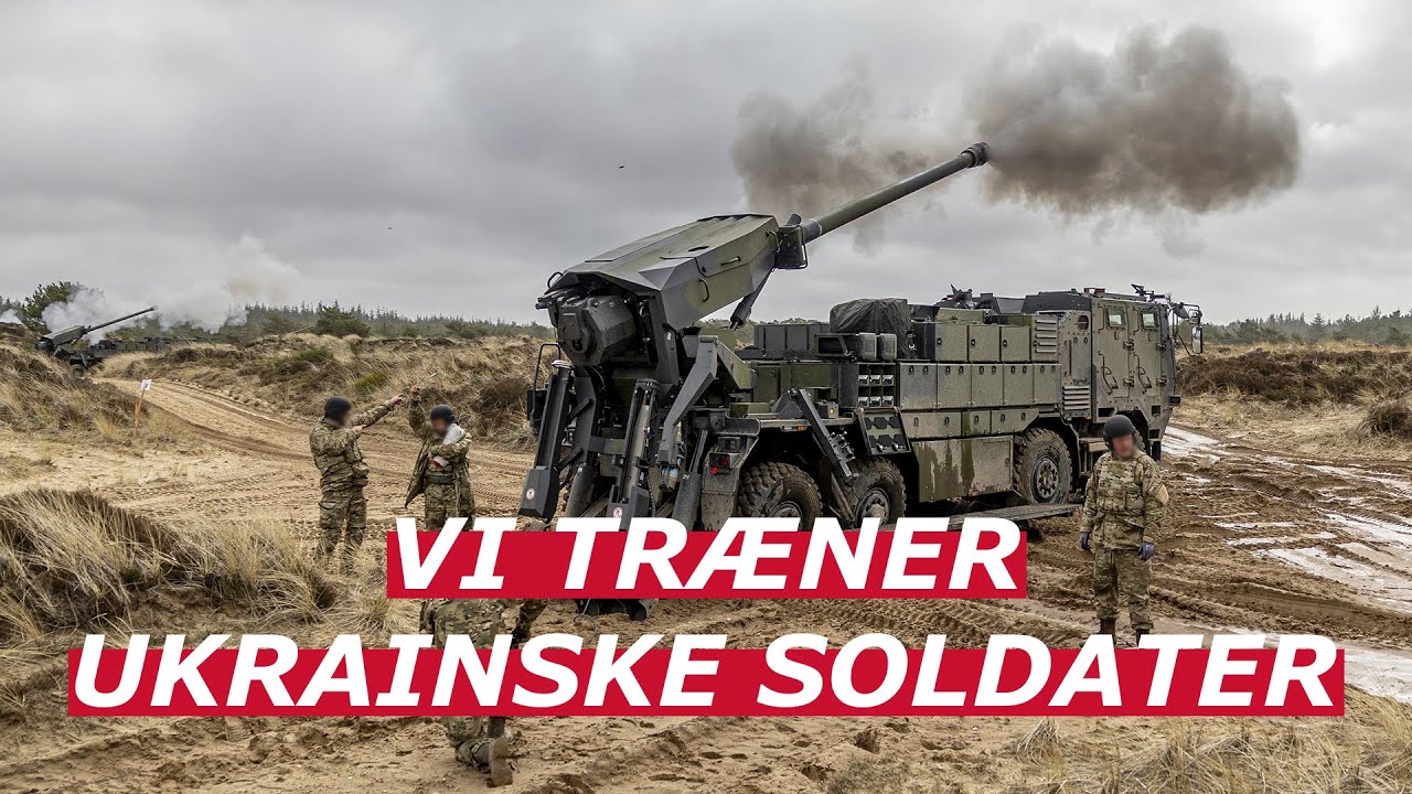 Danmark træner ukrainske soldater
