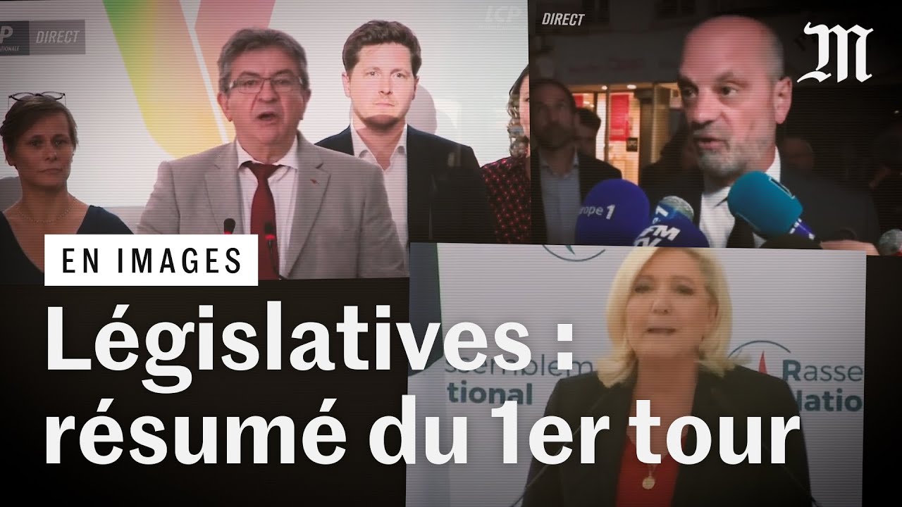 Législatives 2022 🇫🇷 Résumé du premier tour (résultats et réactions)