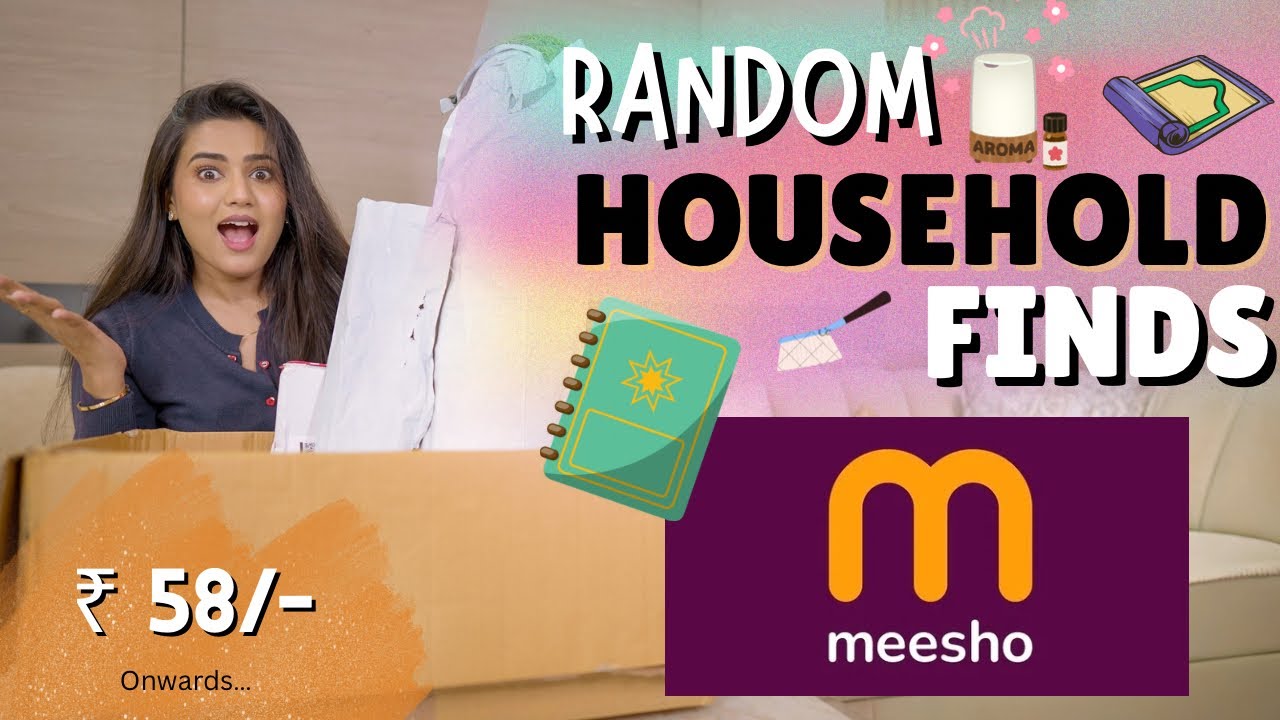 RANDOM FINDS from MEESHO | Viral Household items | Useful finds | Must have products | gimaashi