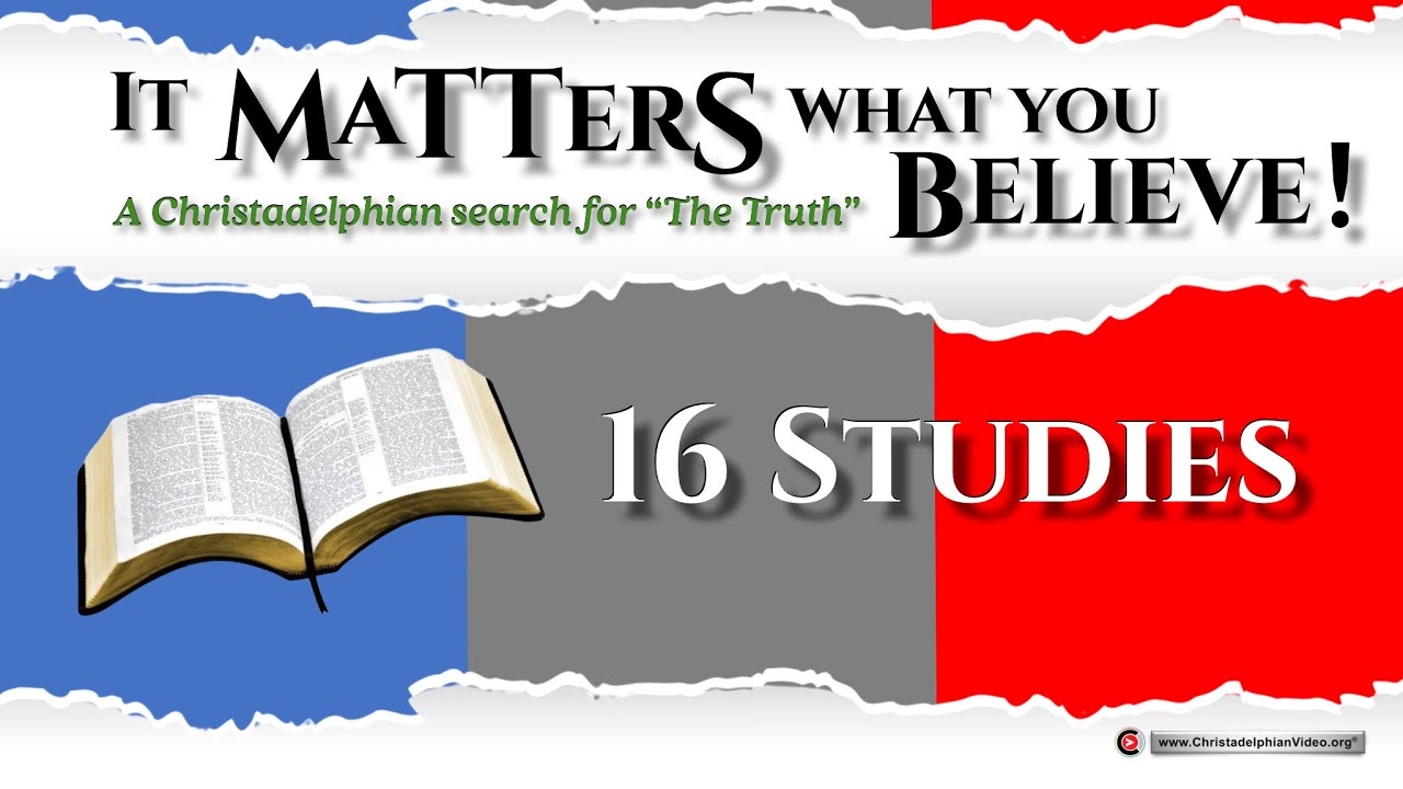 It Matters what you Believe - 'Introduction to ...The Search for Truth!' (Frank Abel)