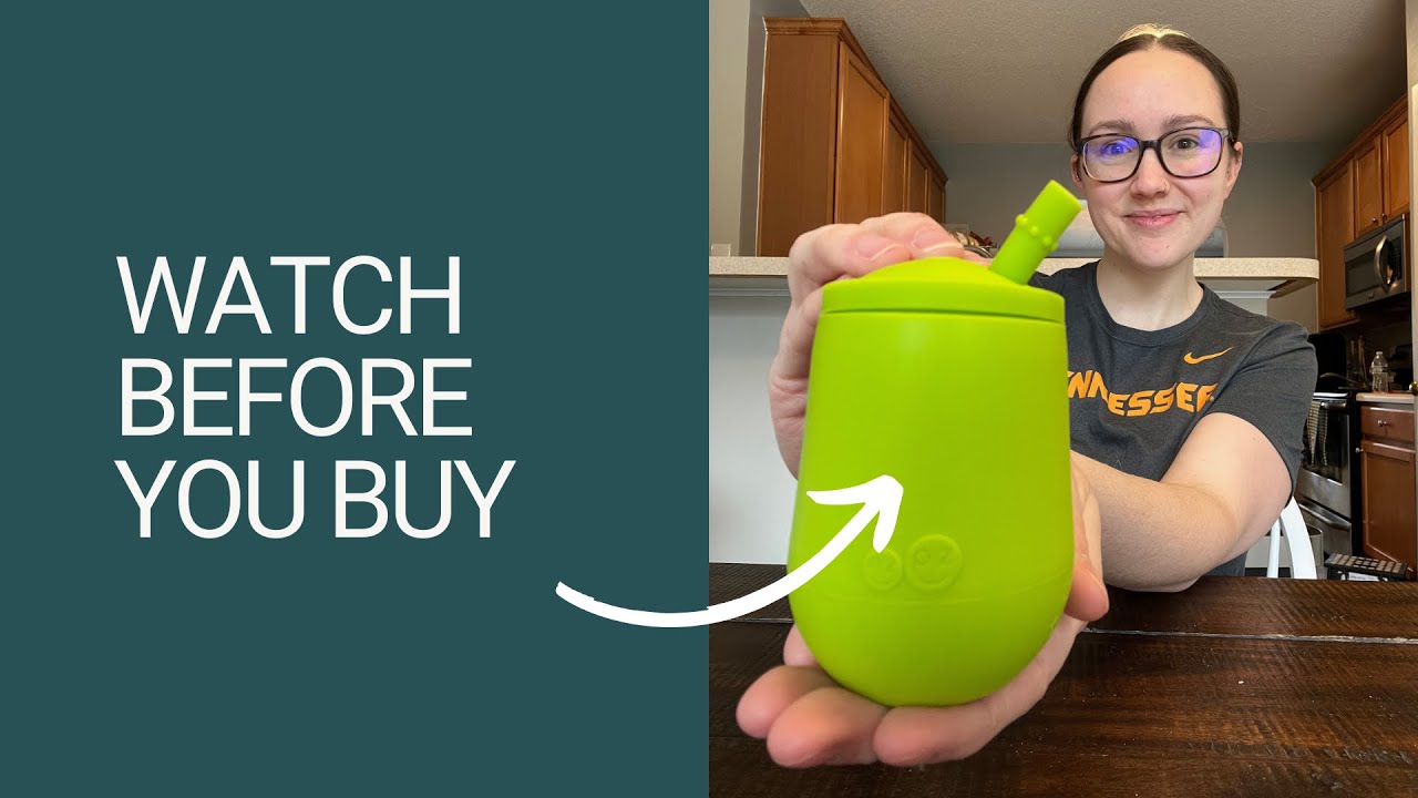 Honest Review of ezpz Mini Cup + Straw Training Straw | ezpz