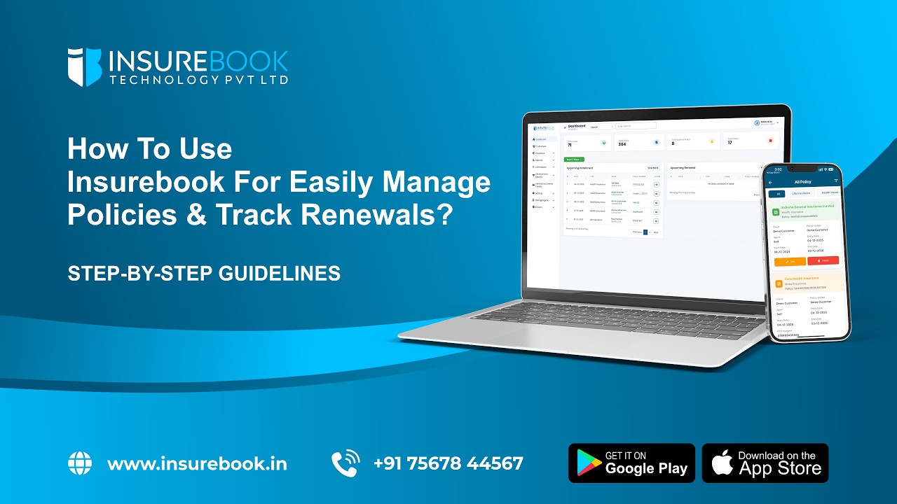 Complete Guide to Insurance CRM Software for Agents to Manage Renewals & Clients Easily in India