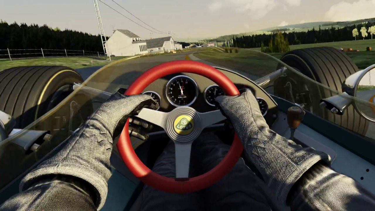 Assetto Corsa: VR Gameplay - Lotus Type 49 @ Spa 1966