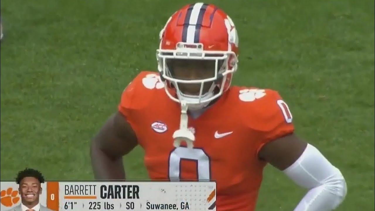 Clemson LB Barrett Carter Highlights 🐅