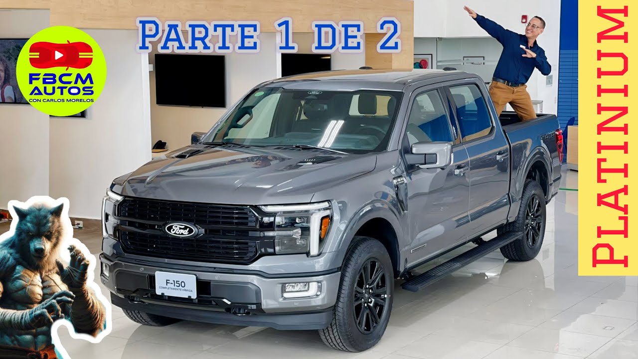 La Ford F-150 Platinum Híbrida 2024 IMPRESIONANTE! 🚀 Potencia, Lujo y Tecnología | 1 de 2