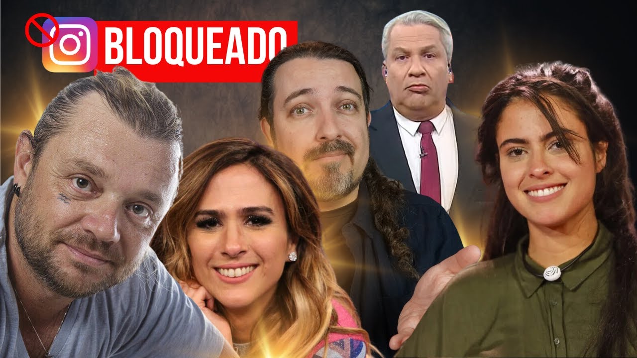4 famosos que me bloquearam e seus motivos: Tata Werneck, Richard Rasmussen, Sikera Jr e Hana Khalil