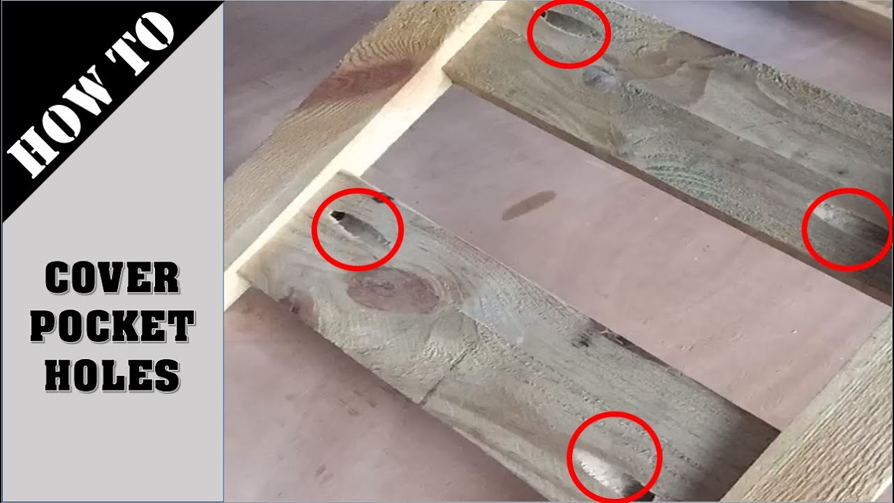 How to Cover Wood holes or Pocket Holes / Paano takpan ang butas sa kahoy