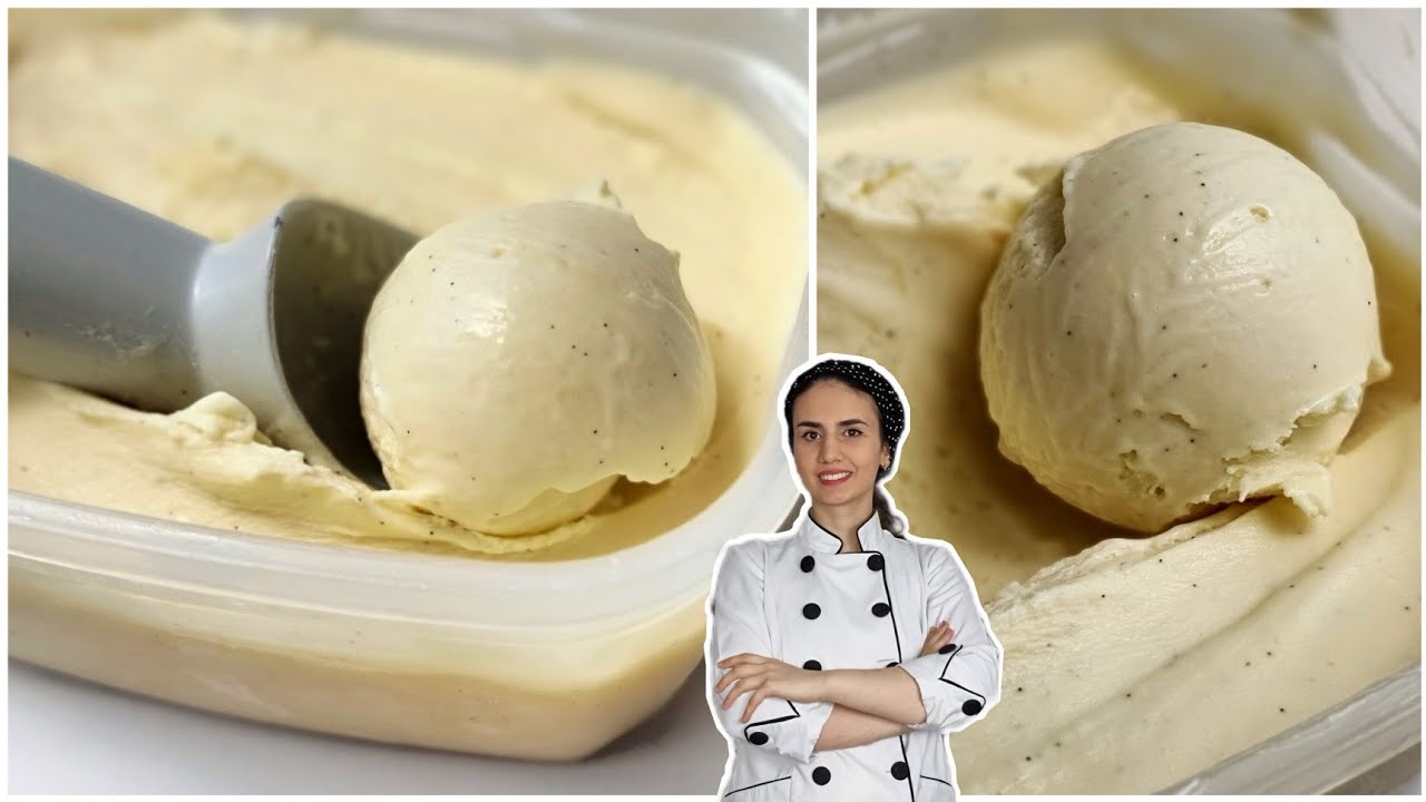 بستنی وانیلی خوشمزه ترین و متفاوت ترین بستنی که خوردی