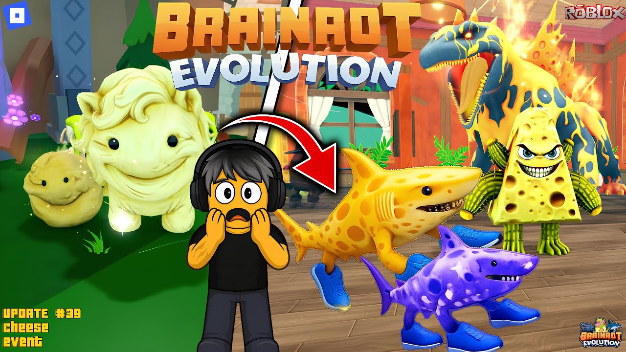 UNLOCKING NEW UPDATE 39 - CHEESE EVENT BRAINROT EVOLUTION