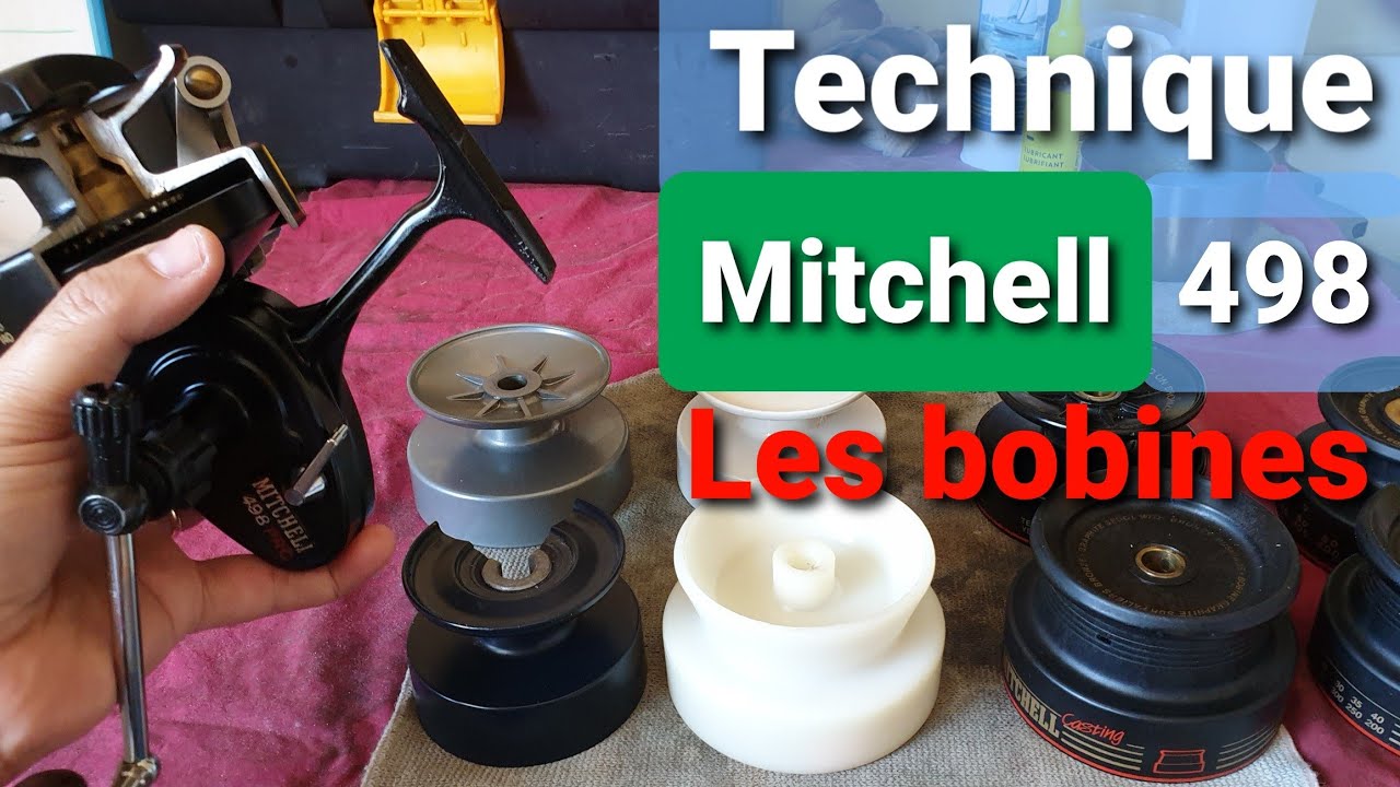 BOBINES DES MITCHELL 498 | Moulinet de Pêche en Surfcasting