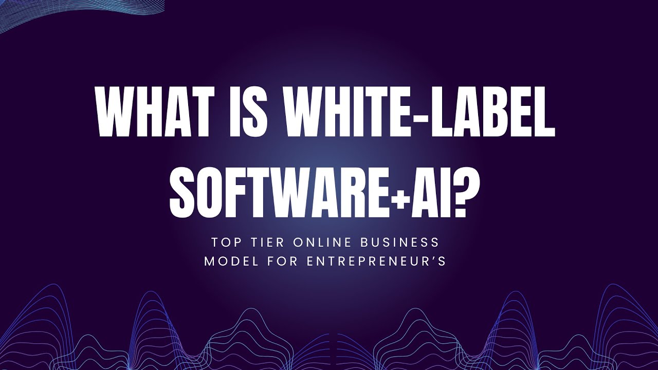 What is White Label Software + Ai? (Most profitable online business in 2025?)