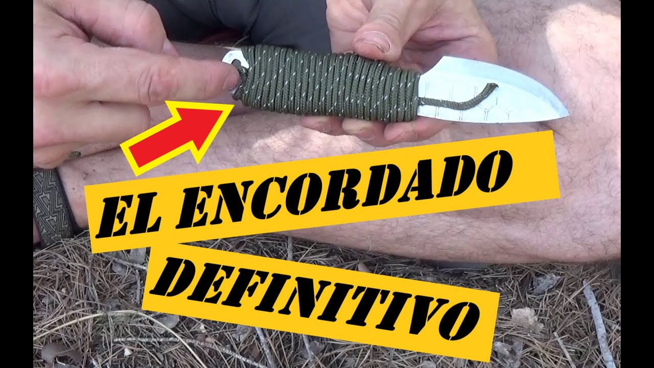 COMO ENCORDAR TU CUCHILLO DE LA FORMA MAS EFICIENTE Y C&Oacute;MODA