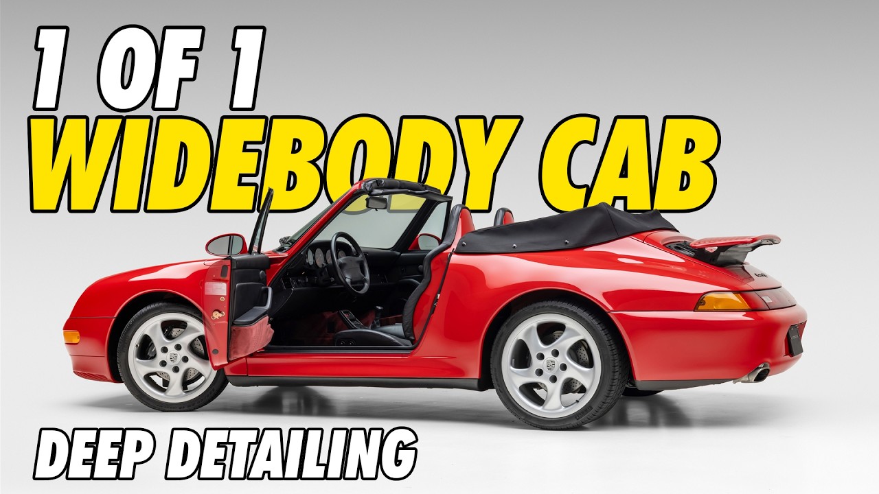 The Most Special Porsche 993 Cabriolet We’ve Ever Detailed