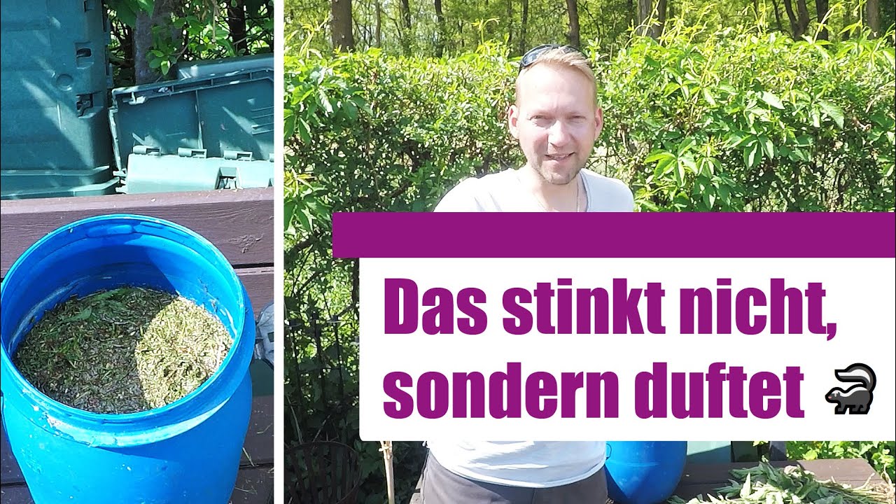 🧪 Jauche als Dünger herstellen - Teil 1/2 +  Möhren 🥕 und Kürbisse 🎃 aussäen