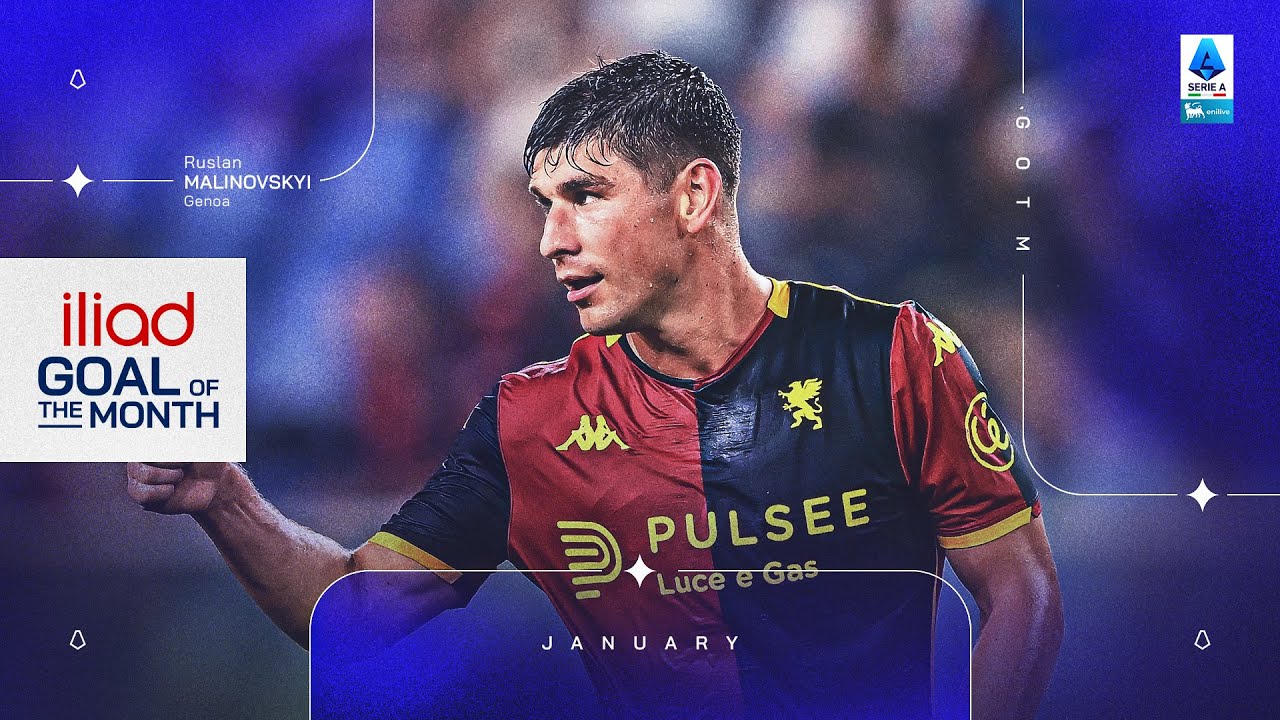 Best of Ruslan Malinovsky | iliad Goal Of The Month: January 2026 | Serie A 2025/26