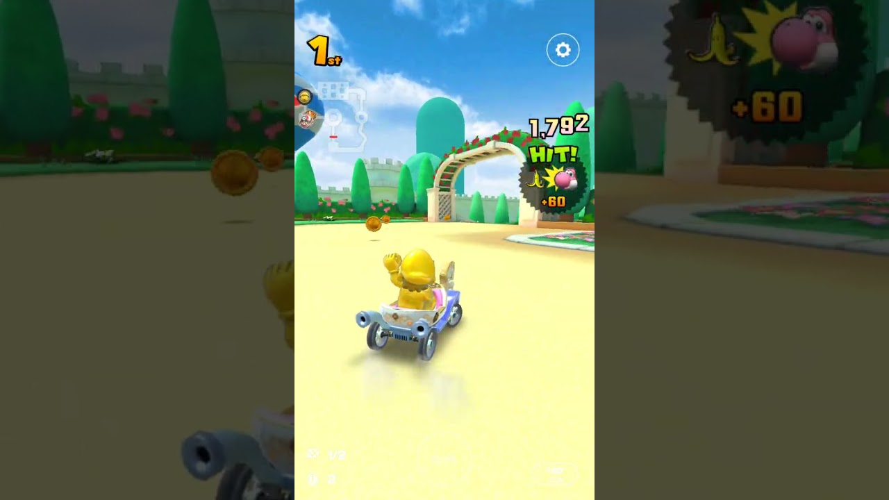 Isabelle plays Mario Kart Tour with @trinityisabellasadventures9570.