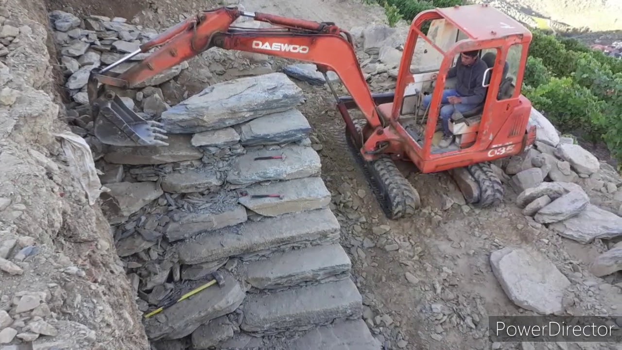 Ступеньки из камня своими руками.⚒