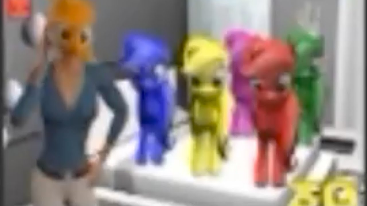 5 Little My Little Pony Jumping on The Bed 3D (Reuploaded)