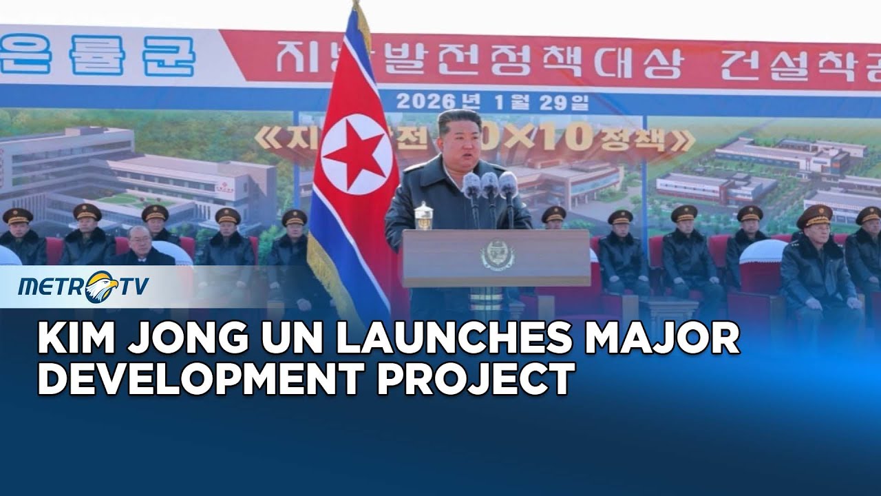 Kim Jong Un Launches Major Regional Development Project In North Korea