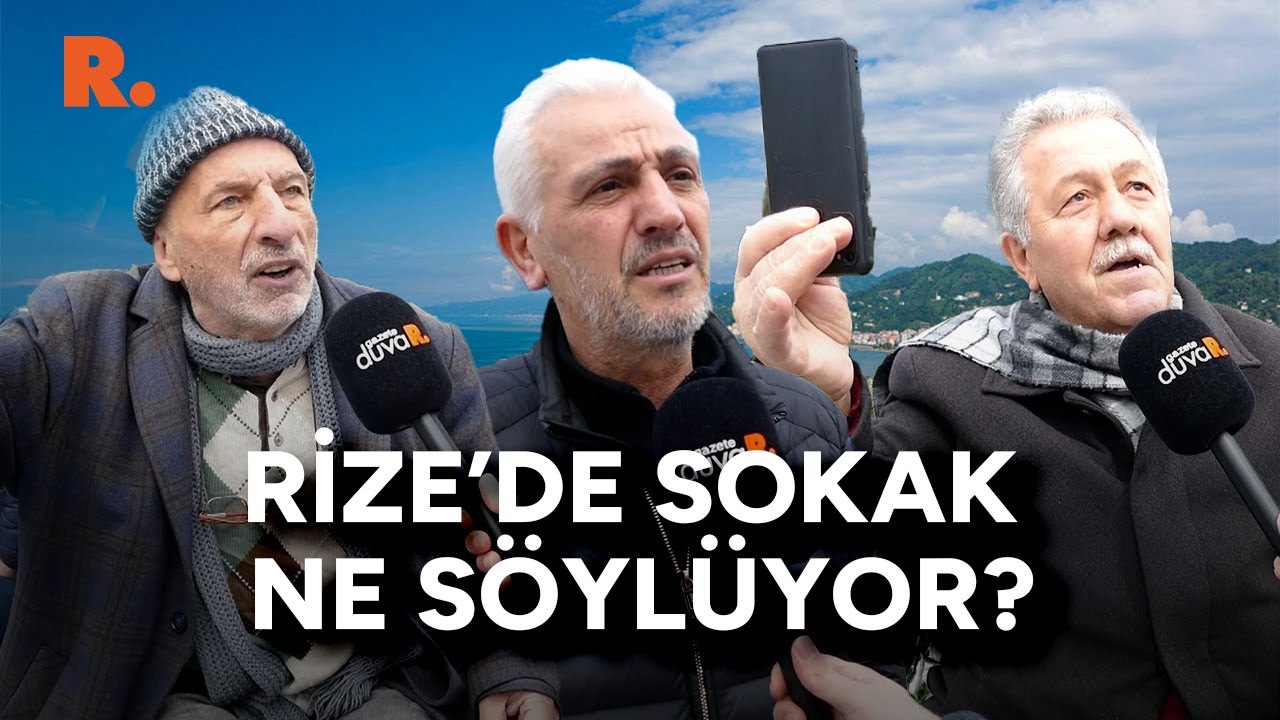 Rize'de sokak röportajı: Erdoğan'ın kalesinde çatlak!