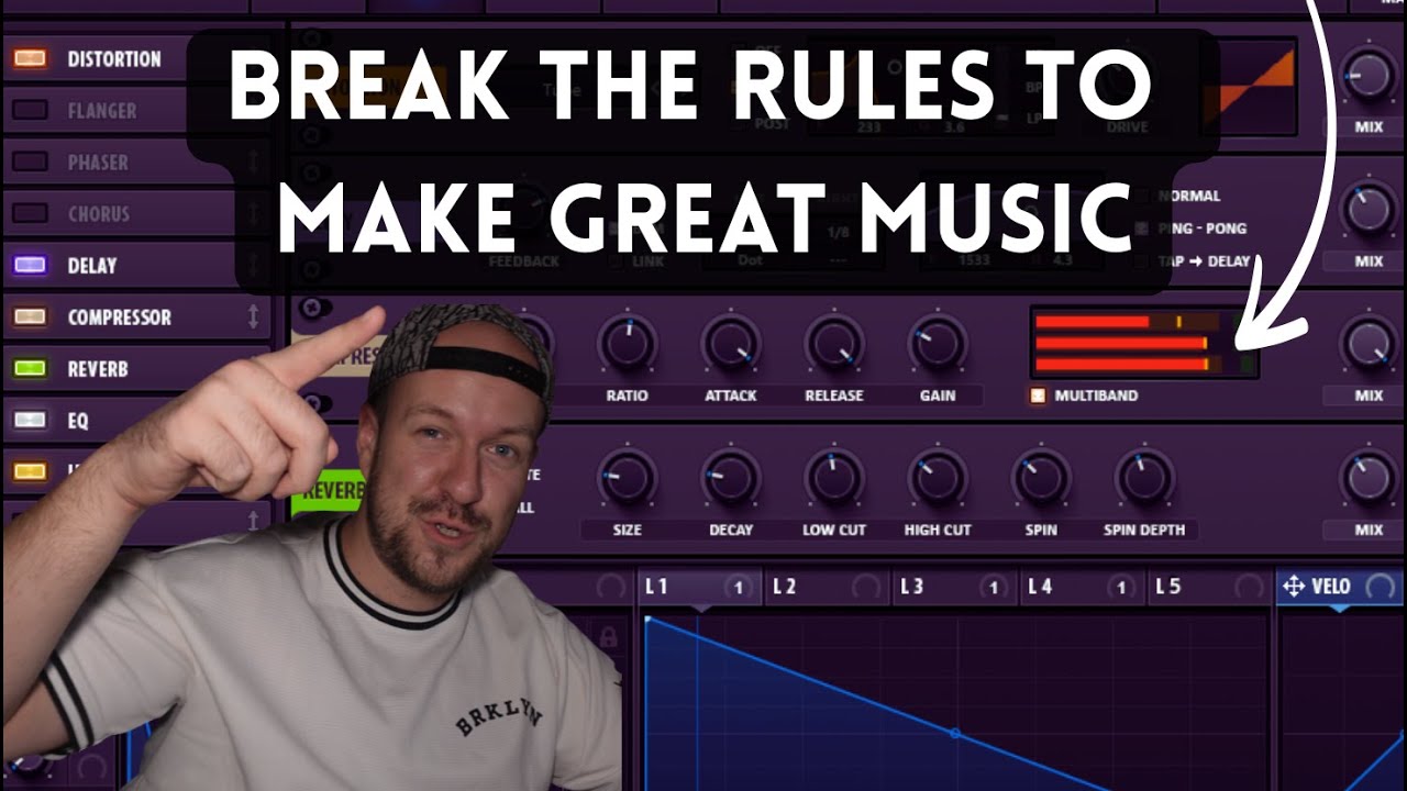 Break Music Production Rules to Make Great Electronic Music