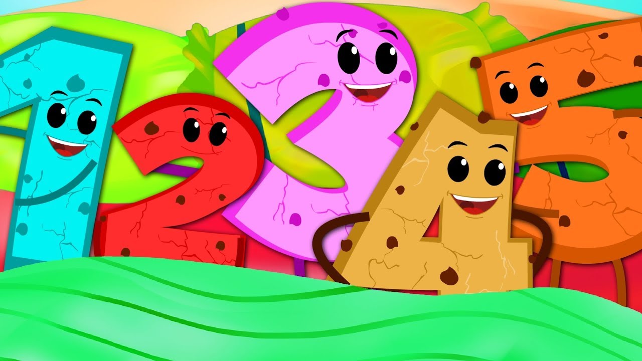 Five In The Bed Numbers | The Numbers Song | Learn Numbers | Nursery Rhymes | Baby Rhyme