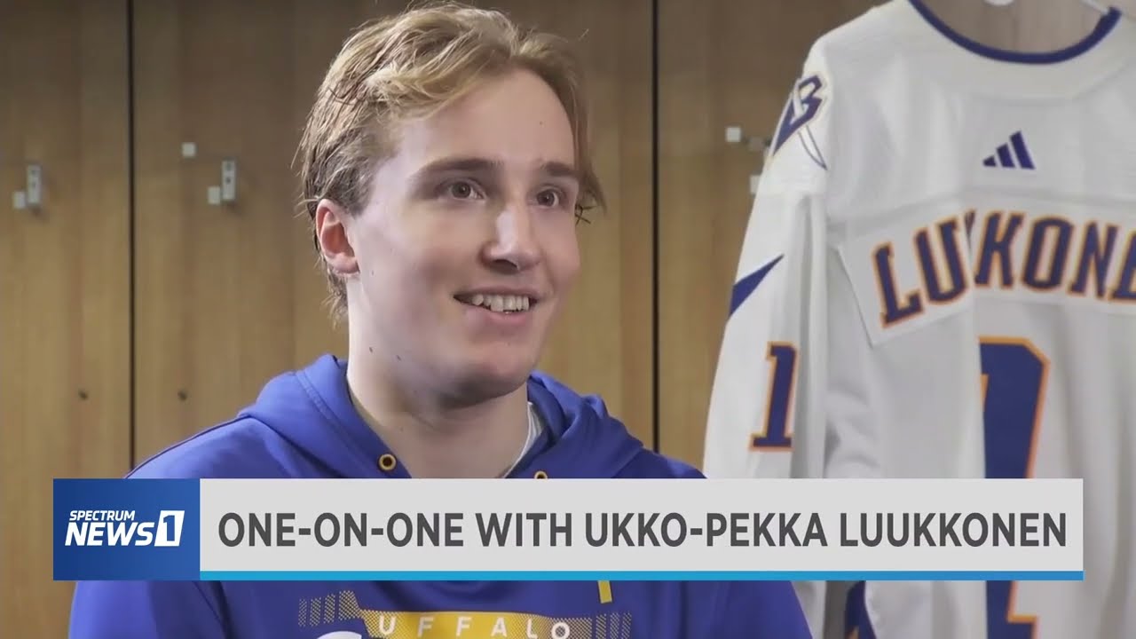 One-on-One with Ukko-Pekka Luukkonen 1/31/23 - Spectrum News 1