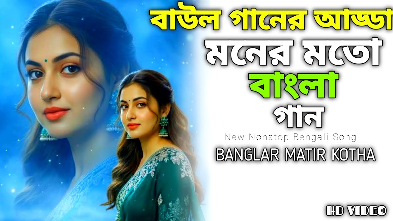 মনের মতো বাউল গান | অন্যরখম সাধের বাংলা বাউল গান | Nonstop Suparhit Baul Song | MP3 Bengali Baul