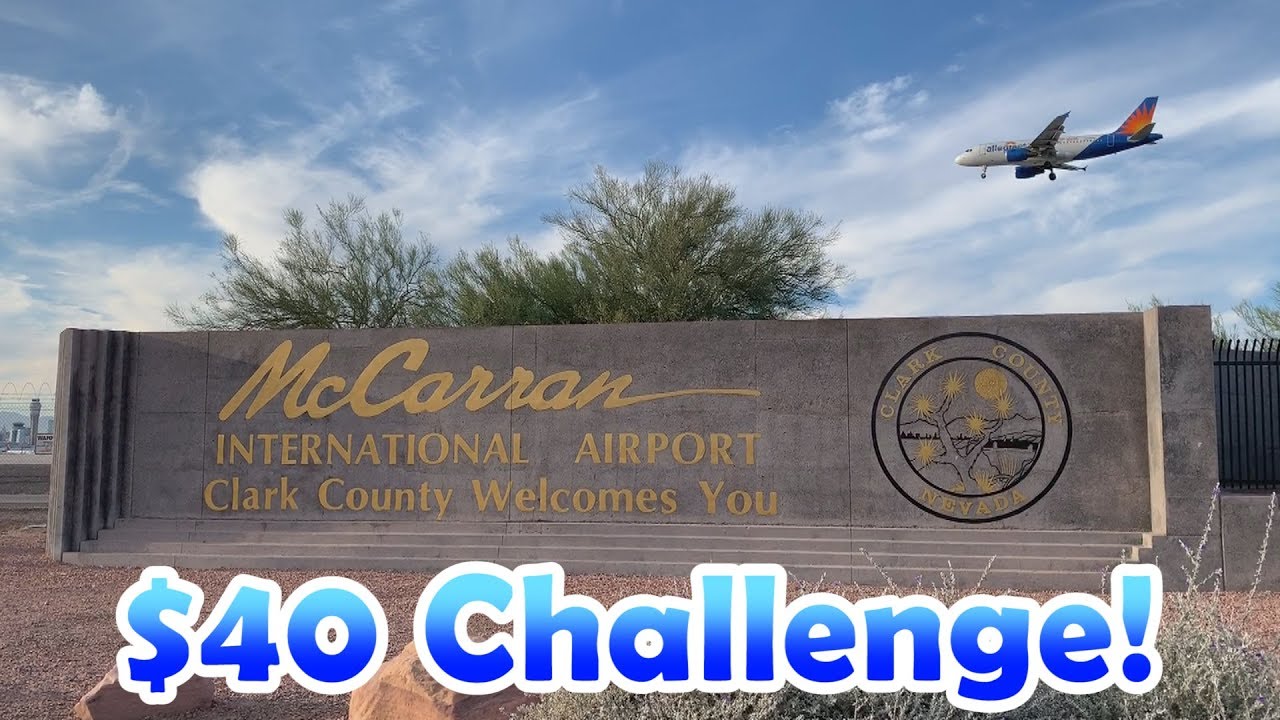 CAN YOU WIN AT THE AIRPORT? - $40 Slot Challenge #8 - Inside the Casino
